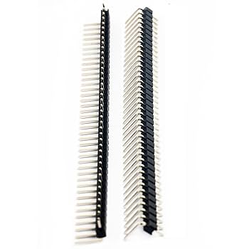 Amazon.com: Whiteeen Right Angle 40-Pin 2.54mm Header - 1x40